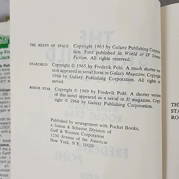 Vintage 1960s The Starchild Trilogy Hardcover Book  Fantasy - Picture 5 of 12